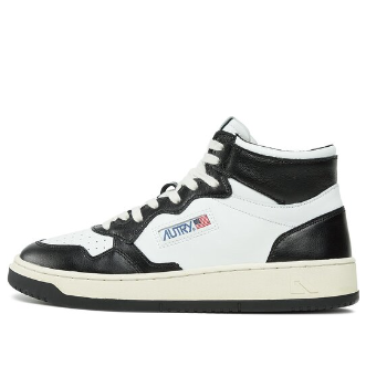 Autry Medalist Mid 'White Black' AUMM-WB01