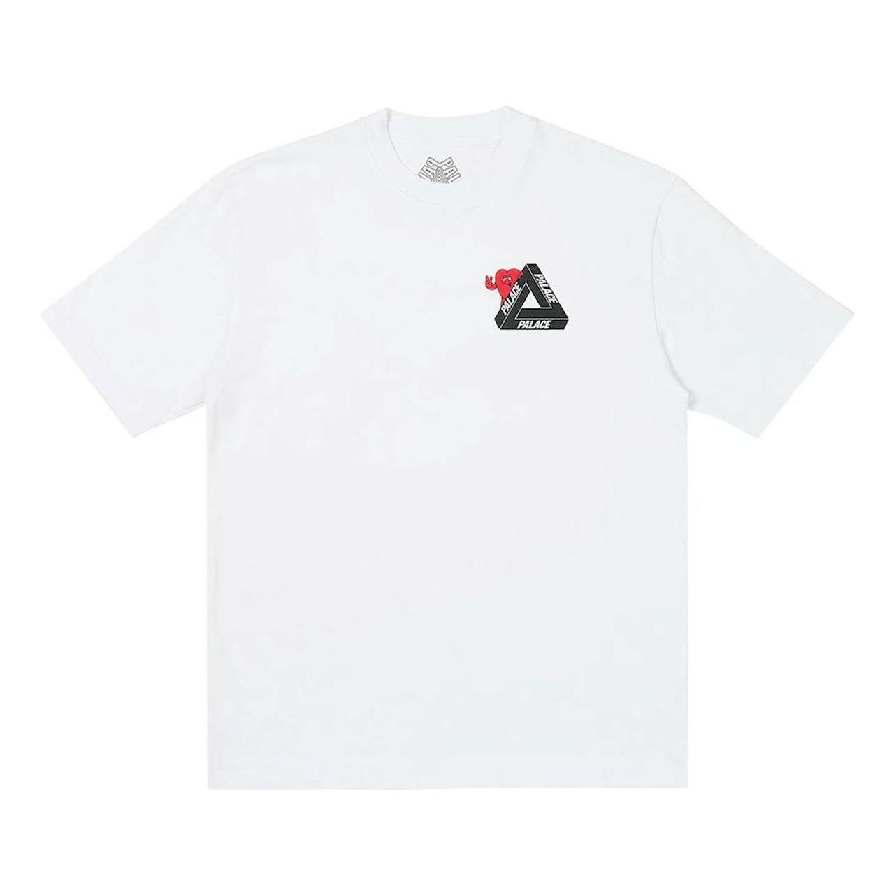 Palace Tri-Hearts T-shirt 'White' P26TS026