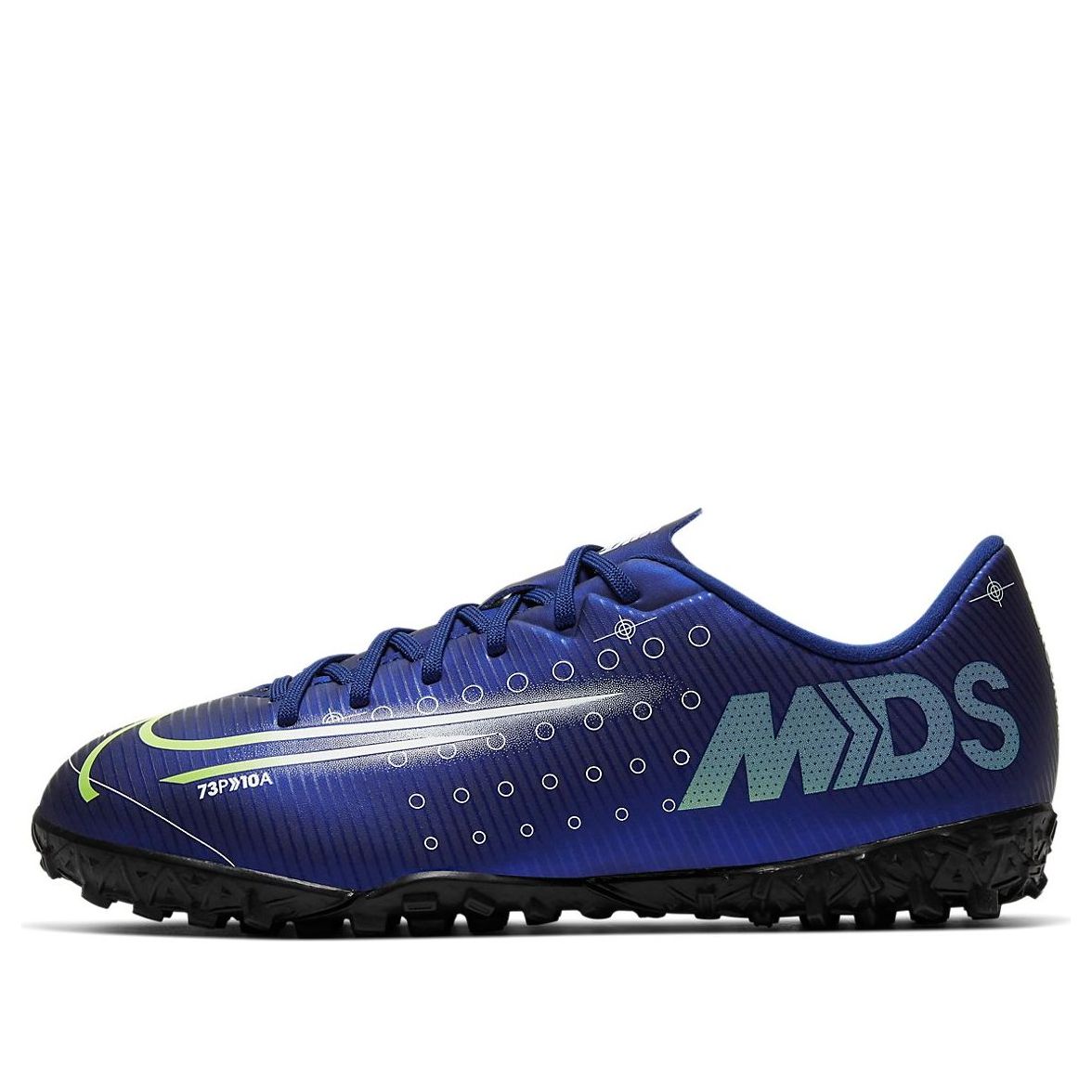 (GS) Nike Mercurial Vapor 13 Academy Mds TF Turf 'Blue Black' CJ1178-401