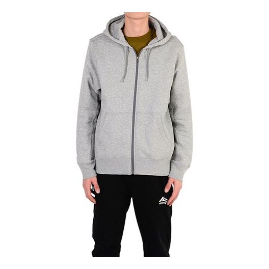 Nike Sports Minimalistic Hooded Jacket Gray AJ9732-063