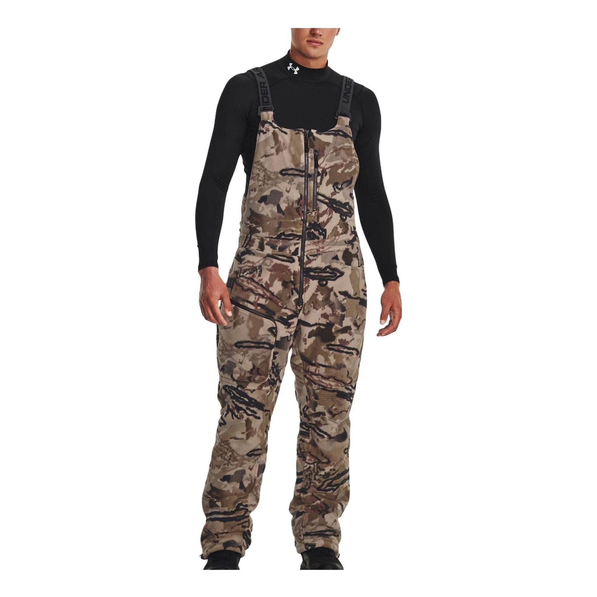 Under Armour Rut Windproof Bib 'Barren Camo' 1378818-989