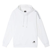 (WMNS) New Balance Classic Sport Hoodie Asia Sizing 'White' AWT11393-WT