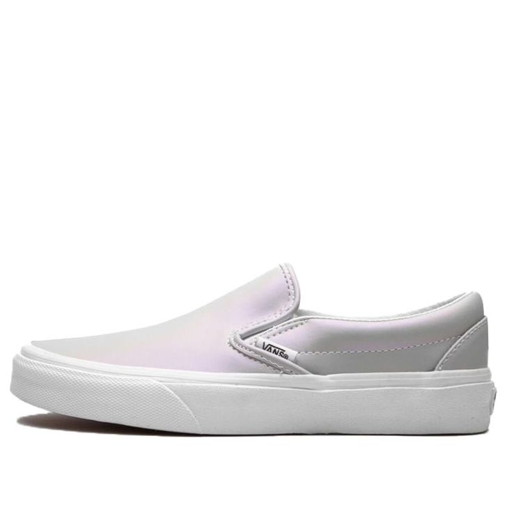 Vans Classic Slip-On Muted Metallic Grey Reflection Grey/White VN0A38F7Q7S