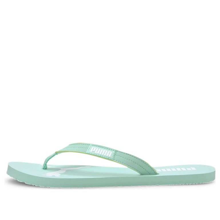 (WMNS) PUMA Cosy Flip Sandals Green 370290-06
