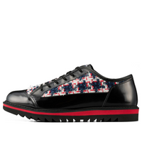 Onitsuka Tiger Blucher Lo 'Black Classic Red Tweed' 1183C330-002