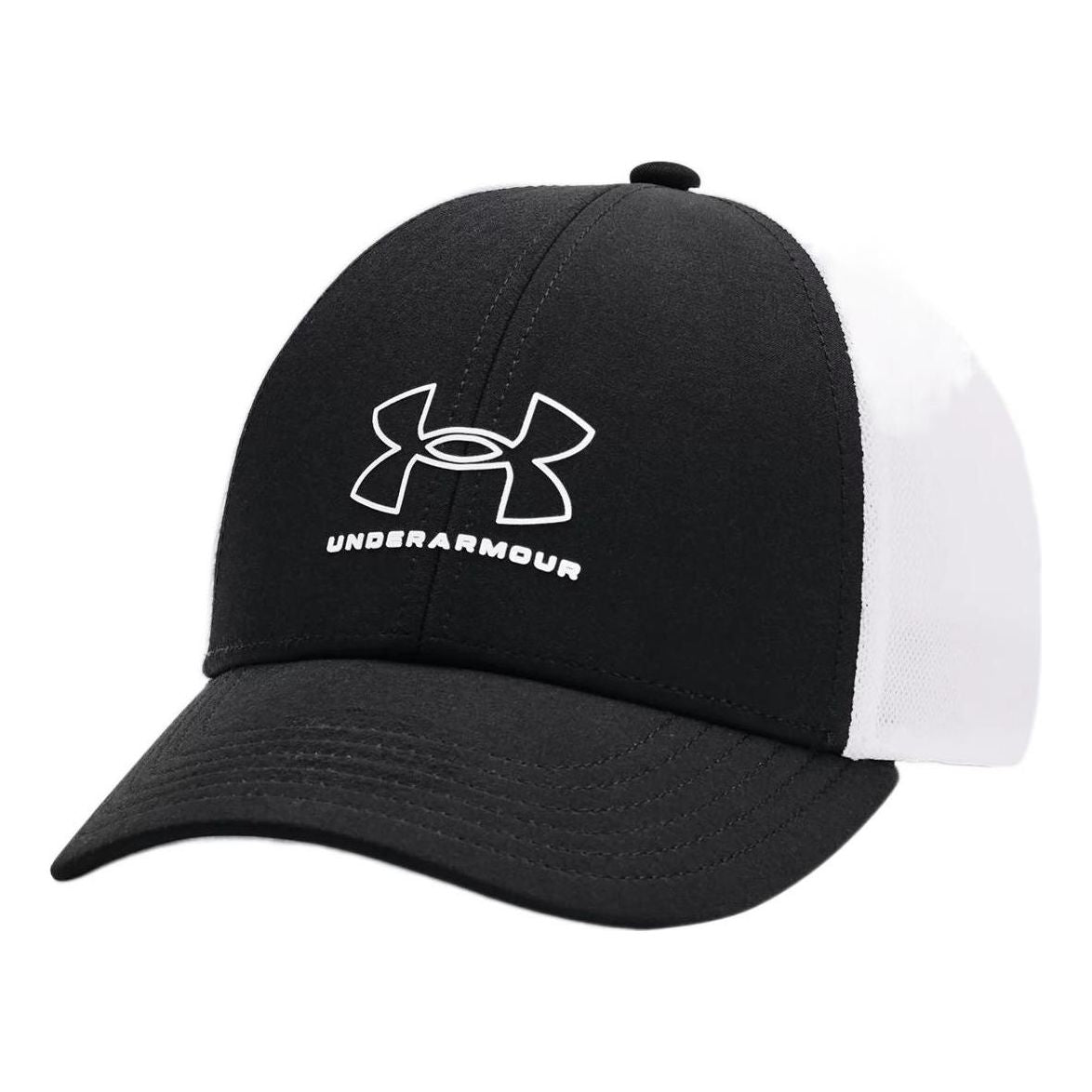 (WMNS) Under Armour Iso-Chill Driver Mesh Adjustable Cap 'Black White' 1369802-001