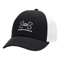(WMNS) Under Armour Iso-Chill Driver Mesh Adjustable Cap 'Black White' 1369802-001