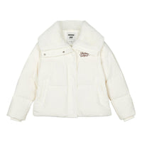(WMNS) Skechers FASHION Letter Printed Down Jacket 'White' L423W124-0074