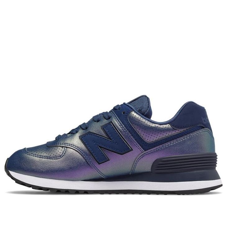 (WMNS) New Balance 574 Sheen Pack 'Blue Purple' WL574KSD