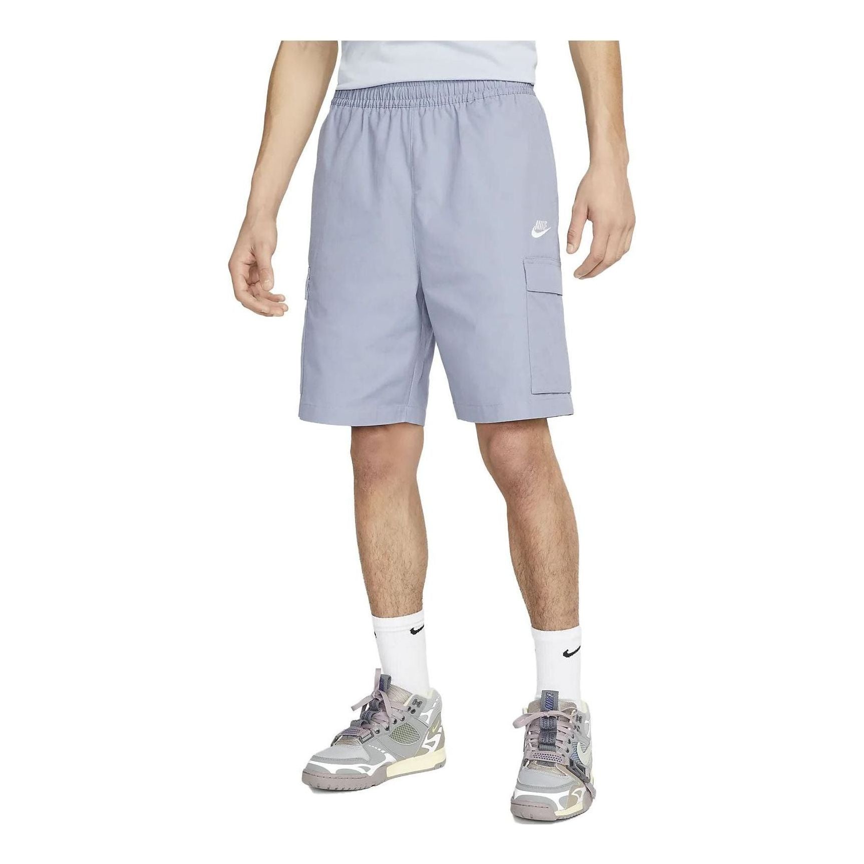 Nike Club Woven Cargo Shorts 'Ashen Slate' FB1246-493