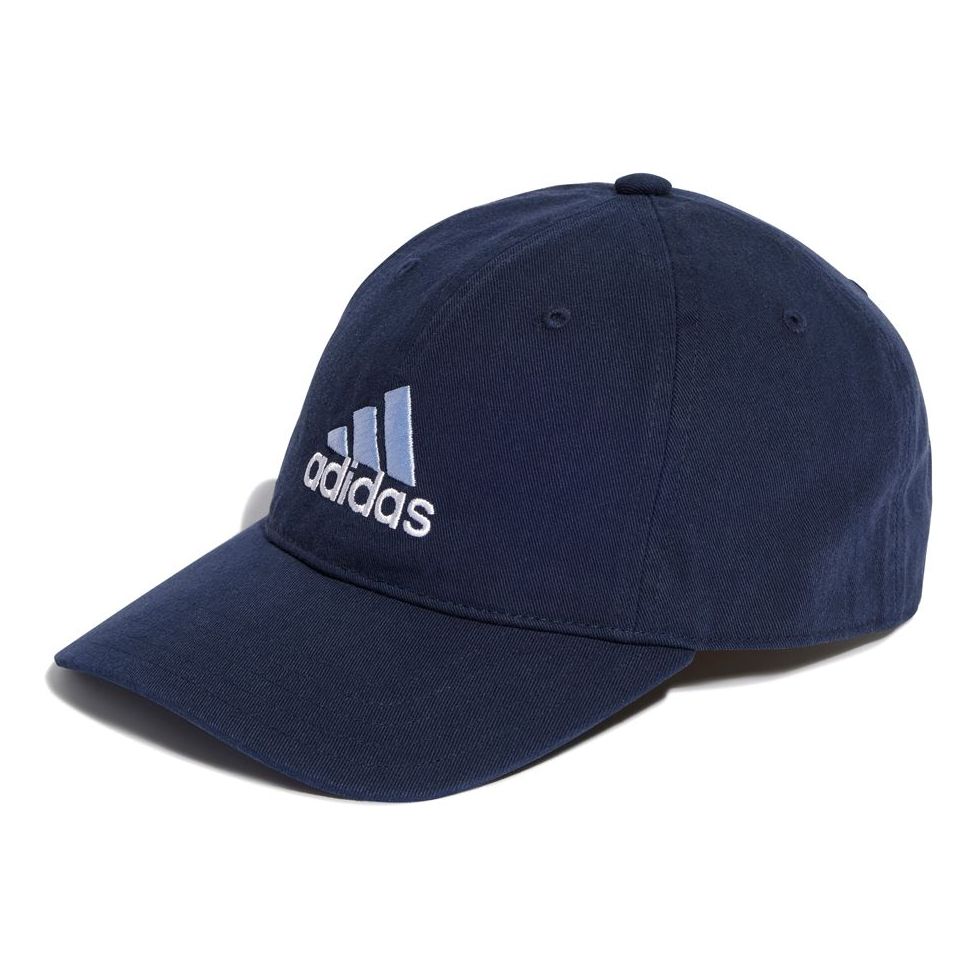 adidas Two-Colour Embroidered Logo Dad Cap 'Dark Blue' HT2036