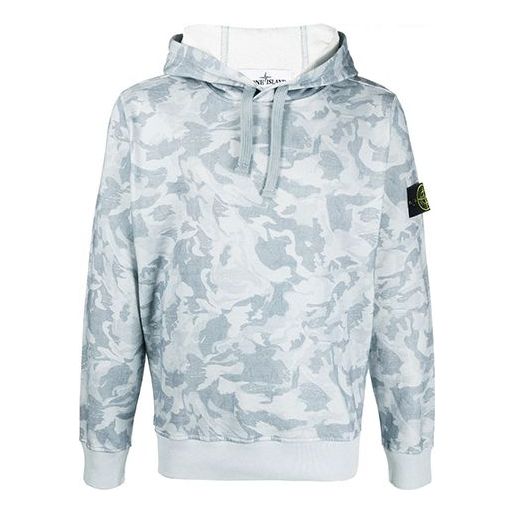 STONE ISLAND Camouflage logo Gray MO7215668E4