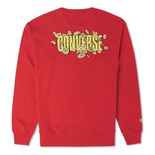 Converse YOTR Graphic Crew Asia Sizing 'Red' 10025505-A02