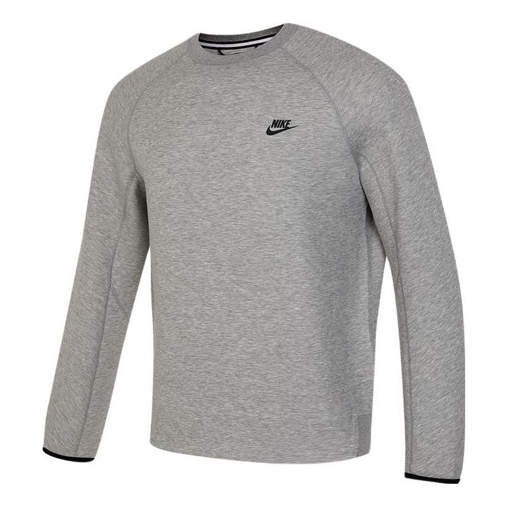 Nike Sportswear Tech Fleece Crew Asia Sizing 'Grey' FB7917-063