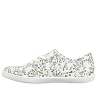 (WMNS) Skechers Bob's B Cute Low-Top Sneakers White/Black 113645-WMLT