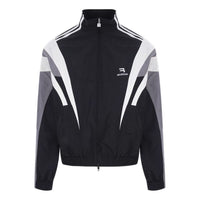Balenciaga Sporty B Tracksuit Jacket 'Black Grey White' 681438TKO481269