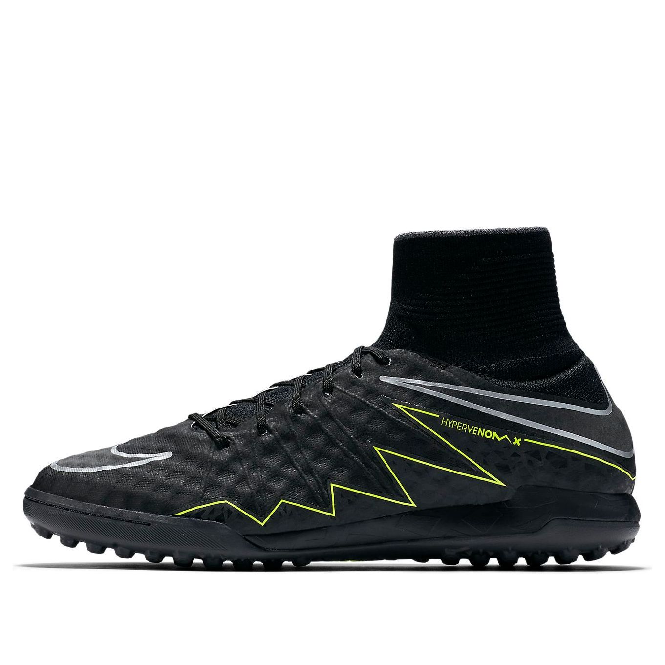 Nike HyperVenomX Proximo TF 'Black Yellow' 747484-007