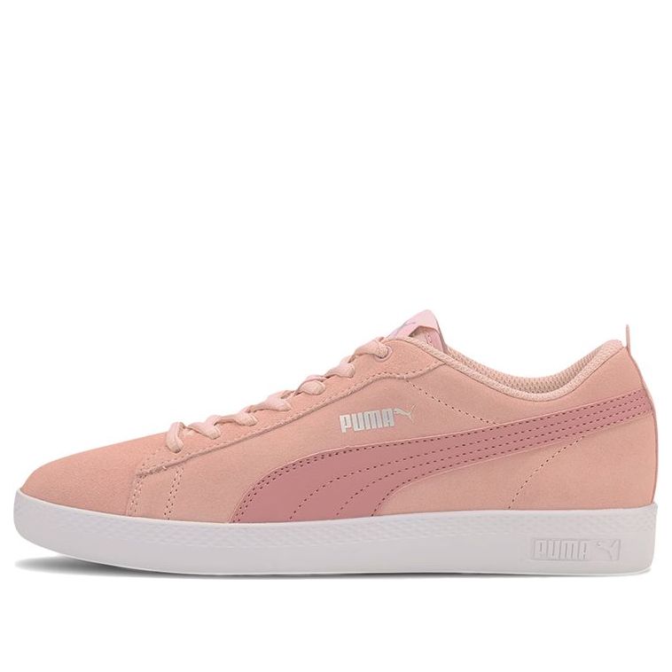 (WMNS) PUMA Smash v2 SD Pink/White Low Casual Board Shoes 365313-24