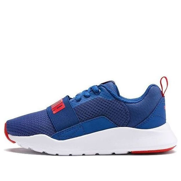 (PS) PUMA Wired SoftFoam Running Shoes Blue/White/Red 366903-08