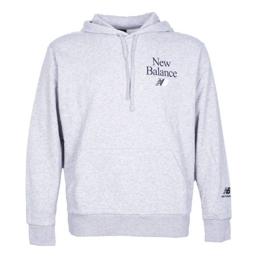 New Balance Celebrate Sweat Hoodie Asia Sizing 'Grey' AMT21513-AG