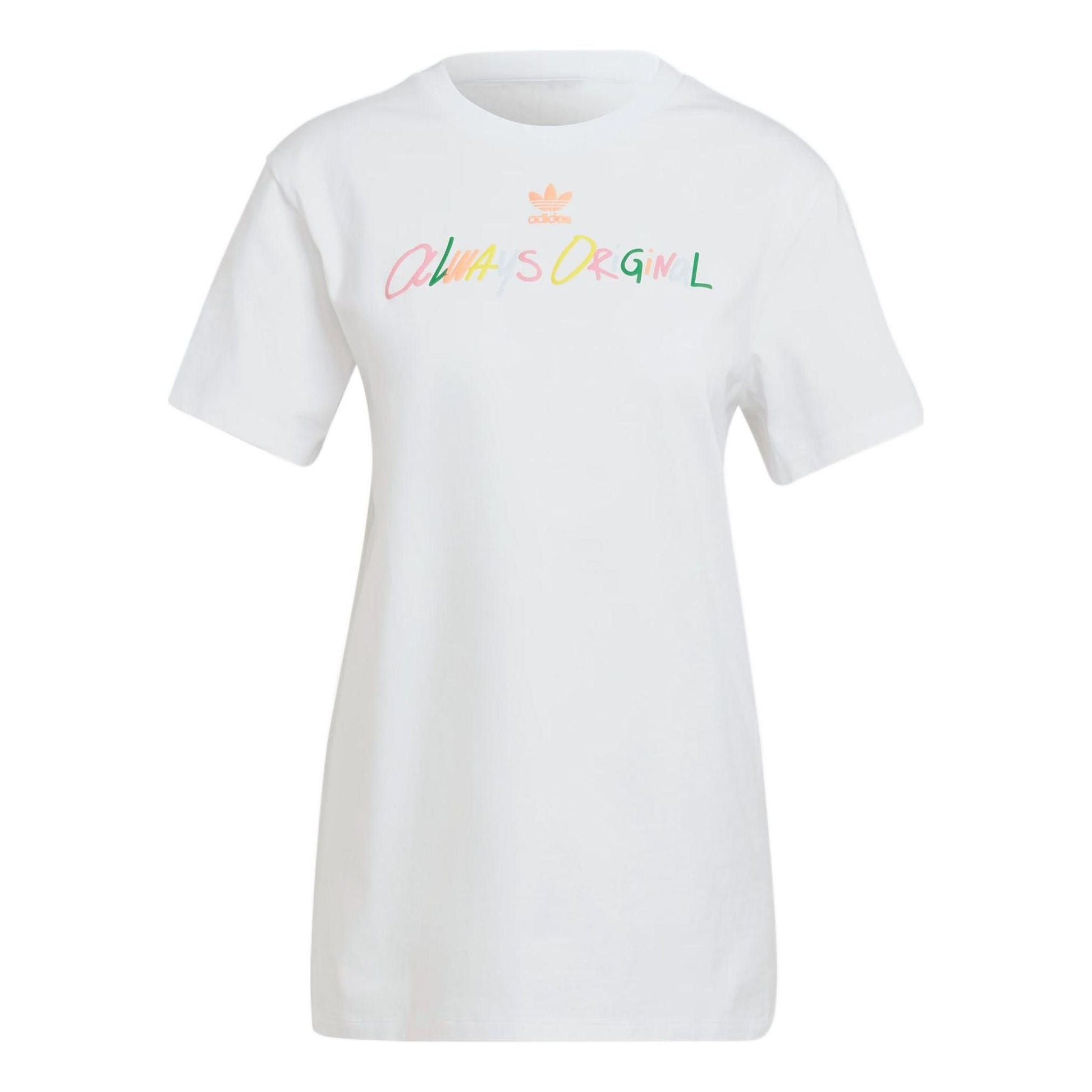 (WMNS) adidas Always Original Graphic T-Shirt Asia Sizing 'White' HK5072