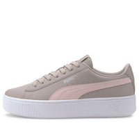 (WMNS) PUMA Vikky Stacked Casual Board Shoes Grey/Pink 369143-10