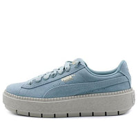 (WMNS) PUMA Suede Platform Trace 'Aquifer-Blue Flower' 365830-04