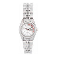 SEIKO Silver Business Watch White SYMA41K1