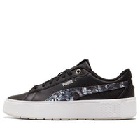 (WMNS) PUMA Smash Platform v2 Untamed Su Sneakers Black 368885-02