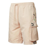 PUMA Awareness Cargo Woven Shorts 'Beige Black' 532038-68