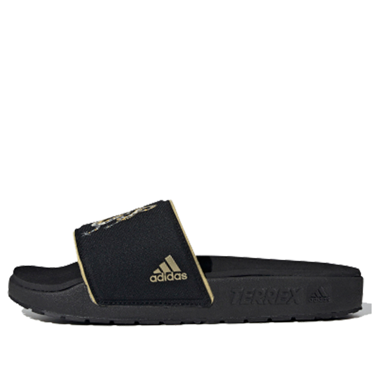 adidas Terrex Adilette Bold 'Black Gold' FW1324