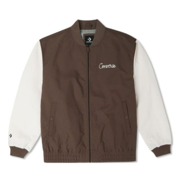 Converse Chain Stitch Woven Jacket Asia Sizing 'Earthy Brown' 10025514-A01