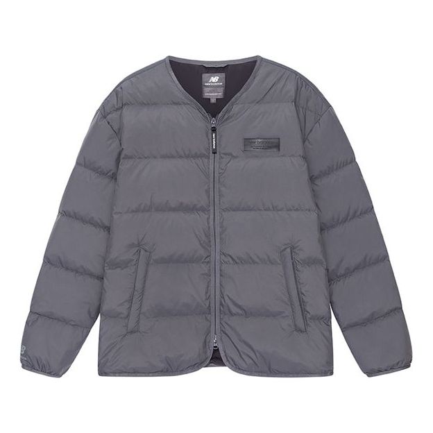 New Balance Warm Down Jacket Asia Sizing 'Grey' 5PB42073-GR