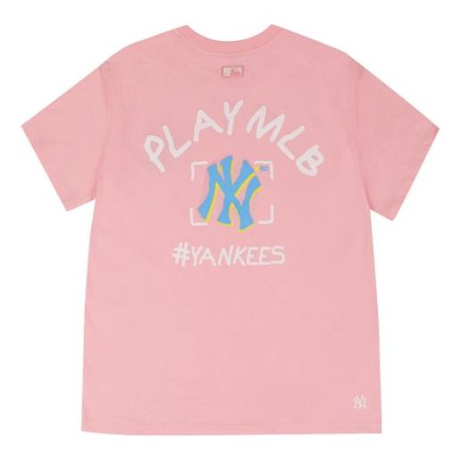 MLB Play New York Yankees Unisex Pink 31TS06031-50P