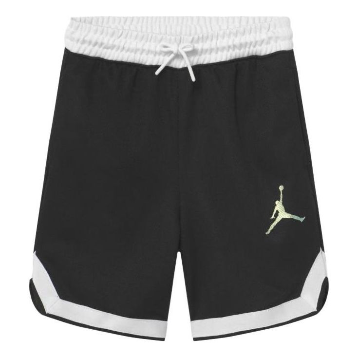 Air Jordan Wild Tribes Logo Shorts 'Black White' 85A618-023