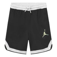 Air Jordan Wild Tribes Logo Shorts 'Black White' 85A618-023
