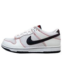 (WMNS) Nike Dunk Low 'White Obsidian Sport Red' 309324-142