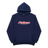 PALACE Drawstring hooded Alphabet Printing Long Sleeves Unisex Navy Blue P19CS250