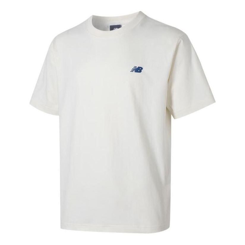 New Balance Wave Club T-shirt Asia Sizing 'Ivory' NEE26151-IV