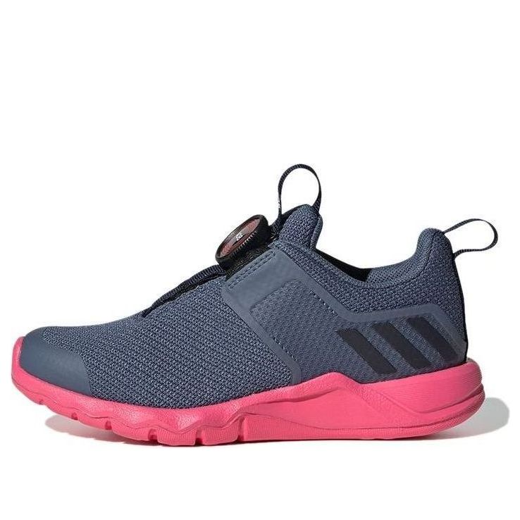 (GS) adidas Rapidaflex Boa K Shoes Blue/Pink G26119