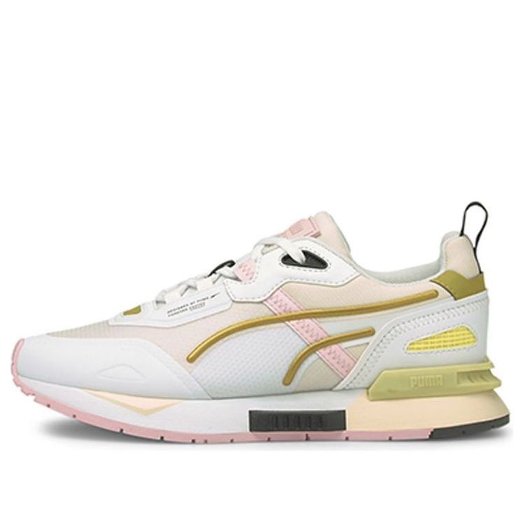 (WMNS) PUMA Mirage Tech 'Pearl White Gold' 381118-16
