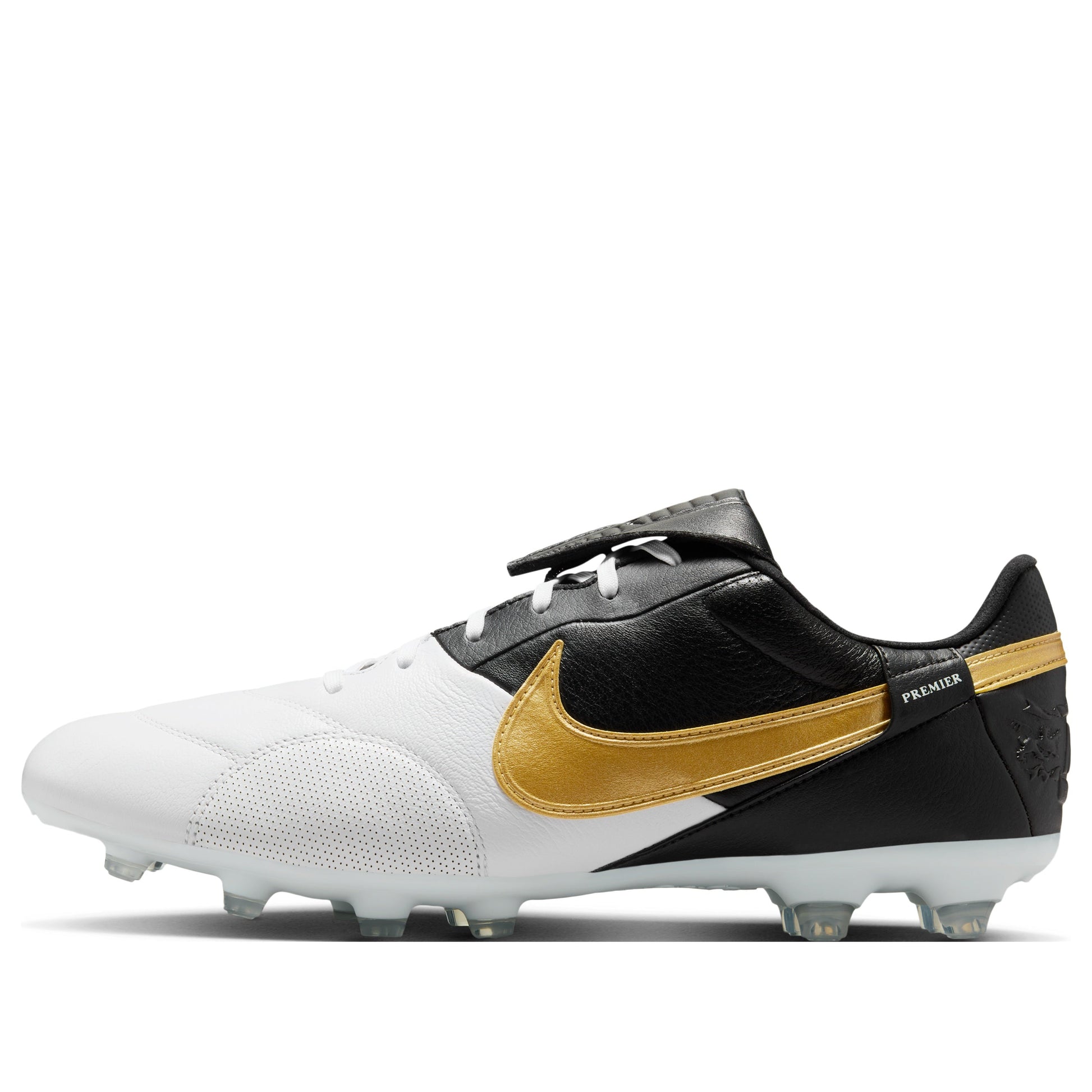 Nike Premier 3 FG Low 'White Black Metallic Gold' HM0265-174