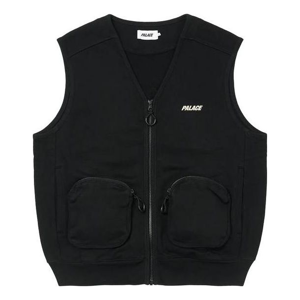 Palace London Sweat Gilet Vest 'Black' P22CS209