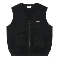 Palace London Sweat Gilet Vest 'Black' P22CS209