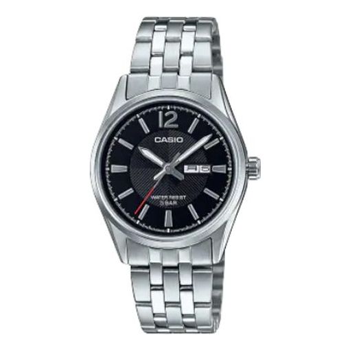 Casio Retro Fashion Casual Analog Watch 'Black Silver' LTP-1335DJ-1AJF