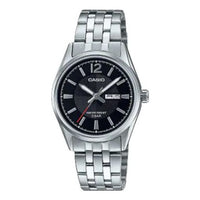 Casio Retro Fashion Casual Analog Watch 'Black Silver' LTP-1335DJ-1AJF