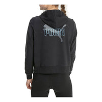 (WMNS) PUMA Casual Printing Black 597877-51
