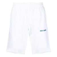 Men's Off-White FW22 Alphabet Logo Printing Casual Shorts Version White OMCI006S22FLE0050139