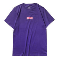 Vans Unisex Short Sleeve Logo Print Purple VN0A4MMC30X