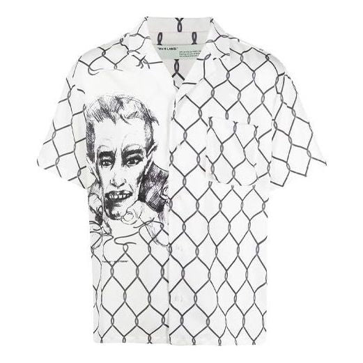 Off-White Printing Short Sleeve Shirt Version White OMGA103S20H870330110